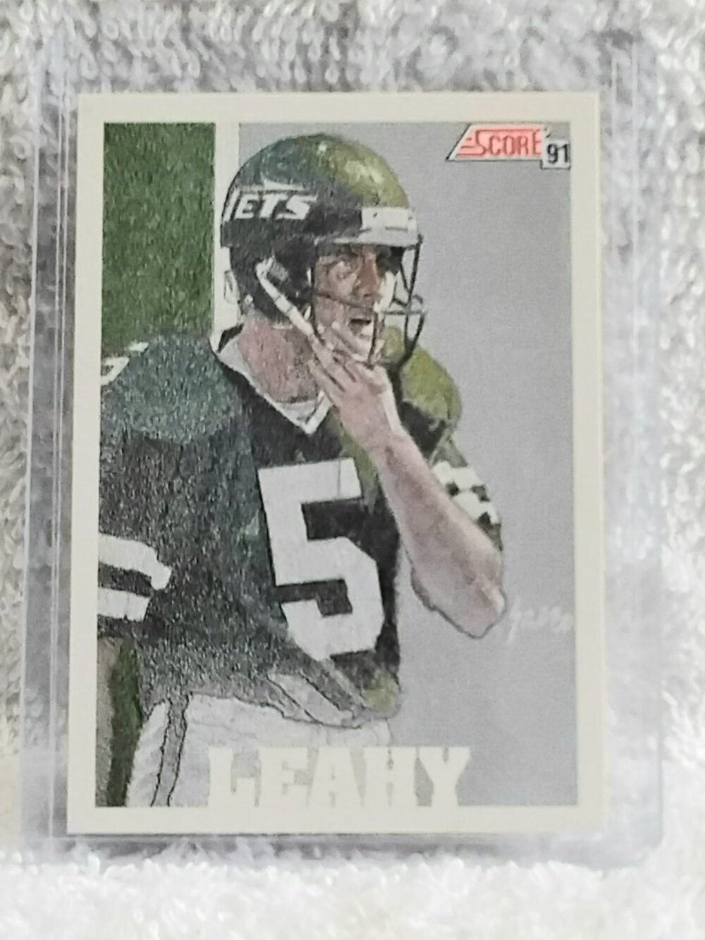 5/$20 Mint 1991 Score Pat Leahy MVP NFL Card 636!!
